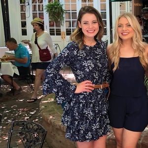 Michael Kors Floral Top and Skirt